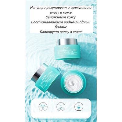 Интенсивно увлажняющий крем для лица ZoZu Soothing Moisturizing Cream 50g