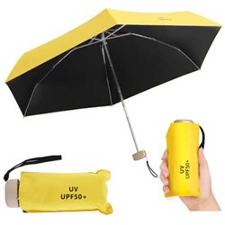 Карманный мини - зонт UV UPF 50+ полуавтомат, 2 сложения оптом