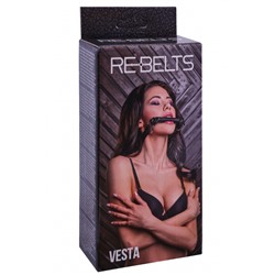 Кляп-трензель Vesta Black 7744-01rebelts