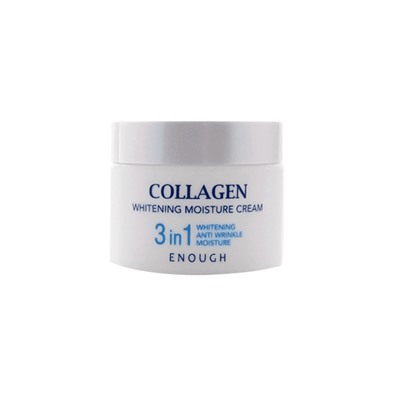 Увлажняющий крем 3 в 1 с коллагеном и отбеливающим эффектом Enough  Collagen Whitening Moisture Cream 50мл
