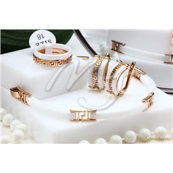 Серьги и кольцо керамика с браслетом CN25466