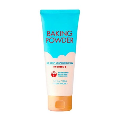 Реплика!!! Пенка для умывания Etude House Baking Powder BB Deep Cleansing Foam 160мл