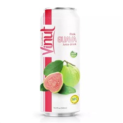 Напиток Vinut - Сок Розовой гуавы с мякотью, 490 мл