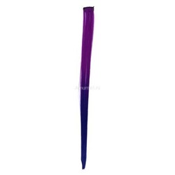 Цветная прядь на заколке VDM 50 см Фиолетово-Синий