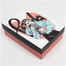 Коробка складная «Фрида», 30 × 20 × 9 см