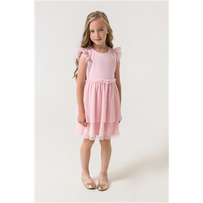 Платье для девочки Crockid КР 5680 персиково-розовый к285