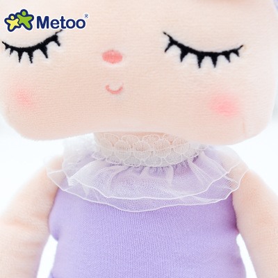 Кукла-сплюшка Metoo Angela в сиреневом платье