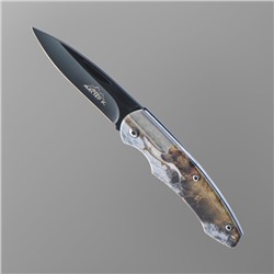 Нож перочинный "Медведь на охоте", складной лезвие 6,5 см