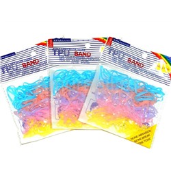Резинки силиконовые (цветные) 120 шт/уп