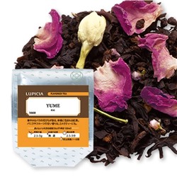 Черный чай с лепестками розы и жасмина LUPICIA YUME