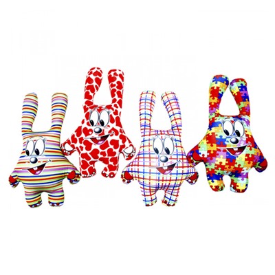 Набор игрушек-подушек «Зайцы»