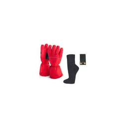 Комплект-подарок перчатки с подогревом RL-P-03 (AA) и носки RL-N-01 (AA)