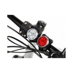 Универсальный фонарь для велосипеда LED Light Combo Zecto Drive HJ-030, USB