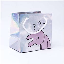 Подарочный пакет "Mini Hare ???", 160*100*155MM