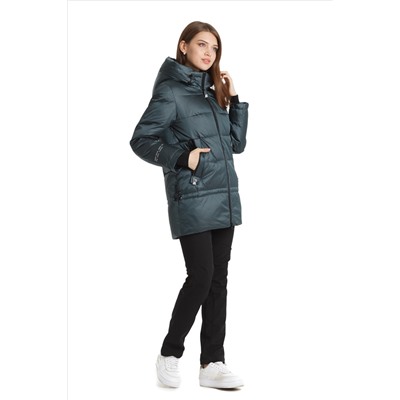 Женская куртка Grace Snow 3005_005 Изумруд