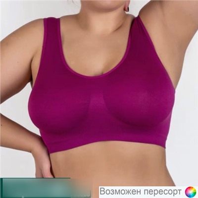 арт. 1220596 Бюстгальтер-топ женский (one size 46-54)