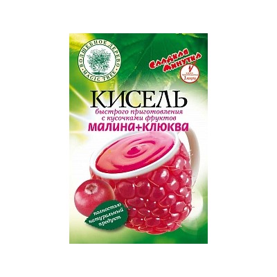 ВД Кисель быстрого приготовления "Малина + Клюква"