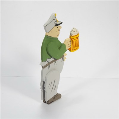 Елочная игрушка - Швейк с пивом 6011