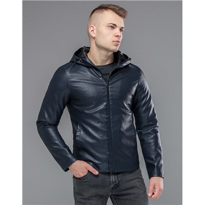 Куртка с капюшоном темно-синяя Braggart "Youth" модель 15353