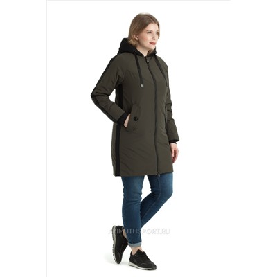 Женское пальто Alpha Endless 1223 (БР) Темно-зеленый