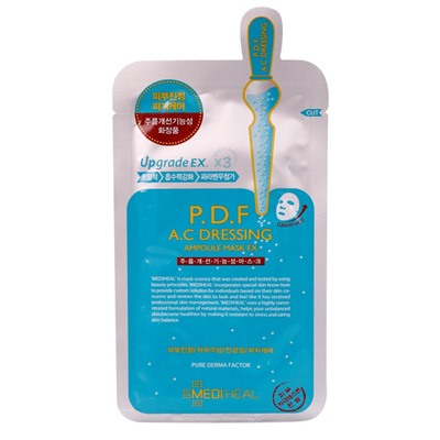 P.D.F A.C Dressing Ampoule Mask Ампульная маска для проблемной кожи