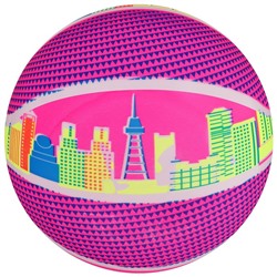 Мяч детский «Город» 22 см, 60 г, цвета микс