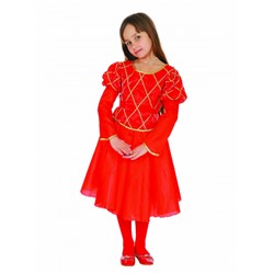 Карнавальный костюм Принцесса (красная)