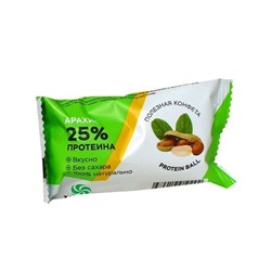 Полезные конфеты HealthyBall Protein Арахис 28 г