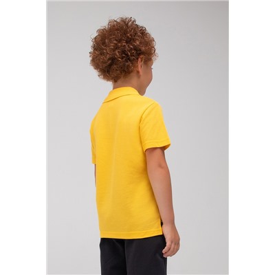 Джемпер-поло для мальчика Crockid К 301633 желтый к1283
