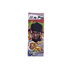 50 CENT жидкость для заправки 20mg Double peach kiwi