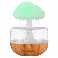 Увлажнитель воздуха Rain Cloud Дождливое Облако ароматерапевтический 7 цветов со звуком капли воды оптом