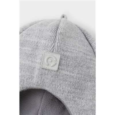 Шапка-шлем детская Crockid КВ 20311/ш светло-серый меланж