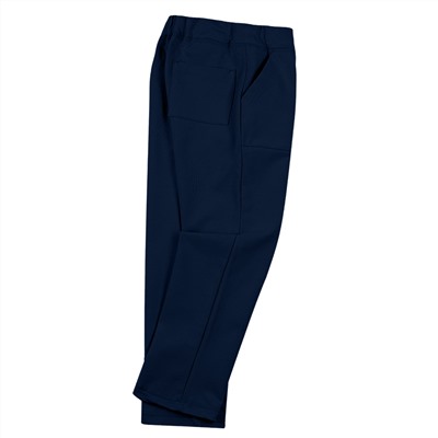 Темно-синие брюки из футера 2-3