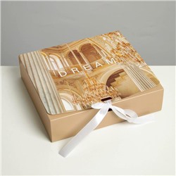 Коробка складная подарочная «Россия», 20 × 18 × 5 см