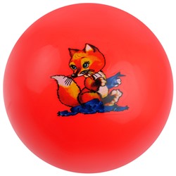 Мяч детский «Животные», d=25 см, 75 г, цвета МИКС