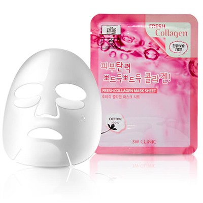 Fresh Mask Sheet Collagen 23ml Тканевая маска для лица с коллагеном