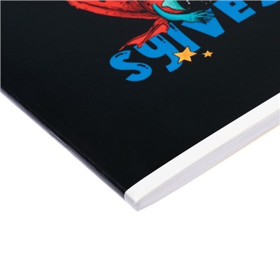 Альбом для рисования А4, 40 листов, "Сильвестр", обложка мелованный картон, выборочный твин-лак, блок офсет