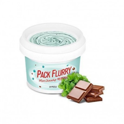 Pack Flurry (Mint chocochip) Маска-скраб для лица, 75 мл