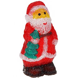 Фигура Дед мороз с елкой  29см 1353341
