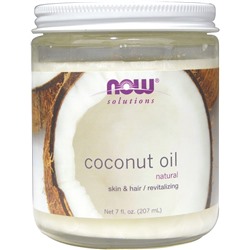 Now Coconut Oil Natural 207 мл