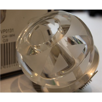 Каталог светотехники, Vektor VP0131 CH+WH (G9) Светильник