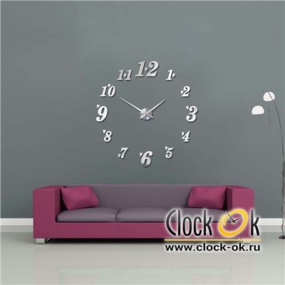 Настенные 3D часы Love Time
