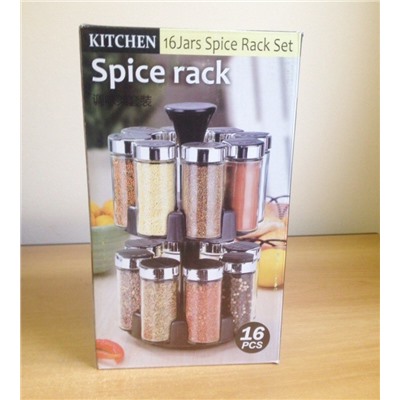 Набор для специй 16 Jars Spice Rack Set, арт. SJ3218
