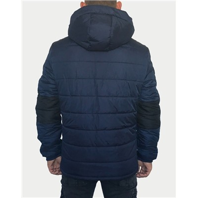 Качественная куртка Kiro Tokao мужская темно-синяя модель 6014