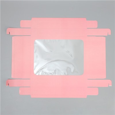 Коробка подарочная «Розовая», 32 × 24 × 9 см