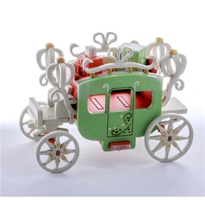 Елочная игрушка, сувенир - Карета крытая 410-3