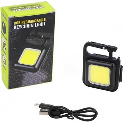 Фонарь светодиодный COB Rechargeable Keychain Light оптом