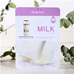 Маска с молочными протеинами FarmStay Visible Difference Milk Mask