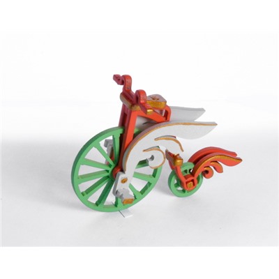 Елочная игрушка - Ретро Велосипед 410-3 Angel