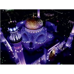 Алмазная мозаика картина стразами Мечеть, 30х40 см